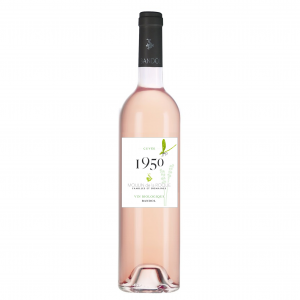 cuvée 1950 rosé  est un vin Biologique tout en finesse.