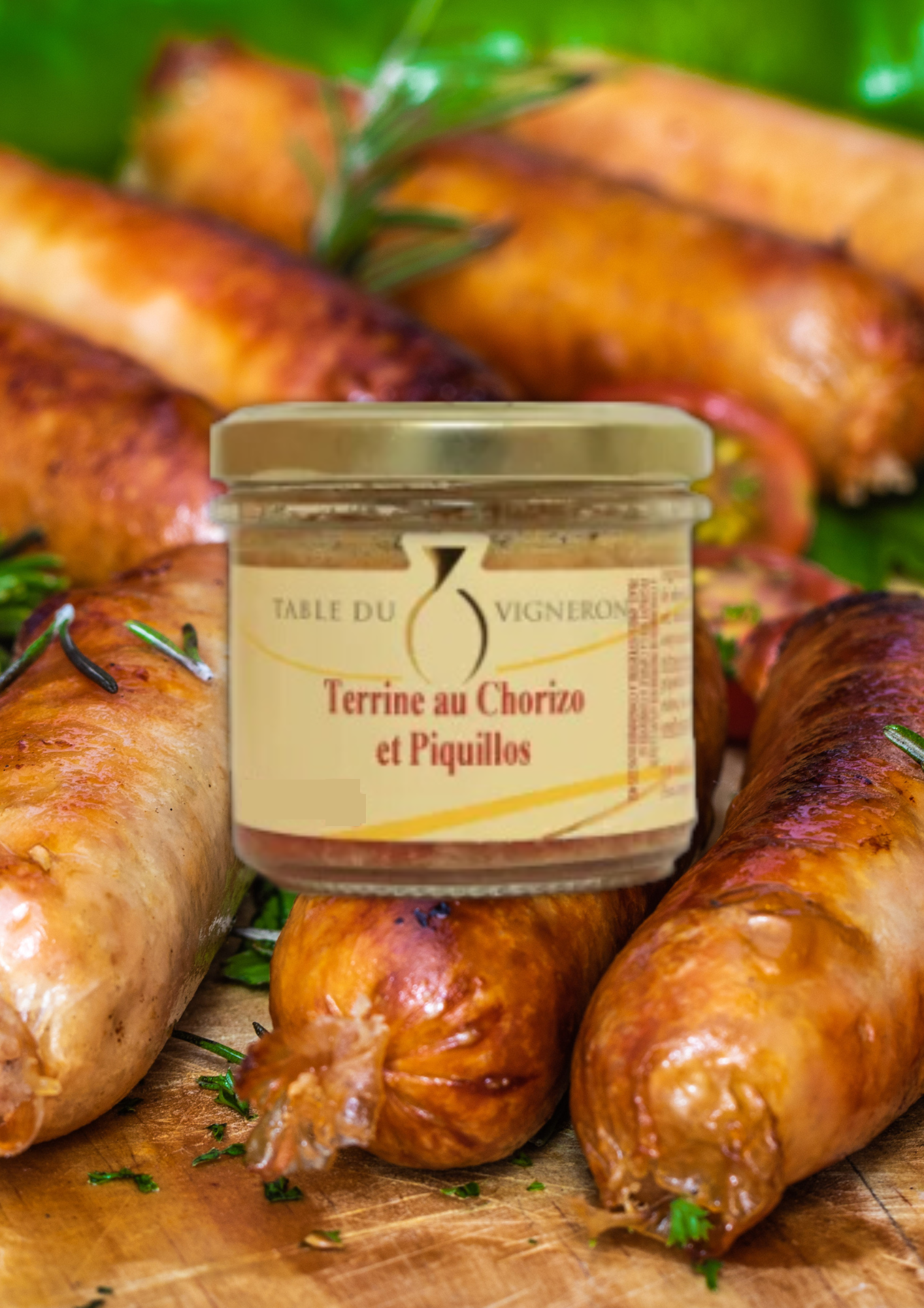 Terrine de Chorizo et Piquillos 180g